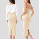 Rnxrbb 2 Piece Maternity Dress Shrug Cardigan Baby Shower Wedding Guest Bodycon Maternity Dresses Photoshoot Gender Reveal (L)
