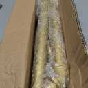 Industrial Pipe Wall Mounted Clothes Hanging Shelves System,Metal Clothing Towel Rack,Garment Rack Perfect for Retail Display,Closet Organization (One Pipe Shelves, Gold, 47" L x 11.8" D)