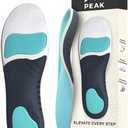 Peak Premium Comfort Shoe Insole - Anti-Fatigue Orthotic Inserts for Men/Women - Plantar Fasciitis Relief & Arch Support - Comfortable for All-Day Use (Large - Men's 9.5-12 / Women's 11-13.5)