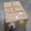 Executive Office Chair Big and Tall with Massage Lumbar Support 450lbs Reclining Office Chair with Footrest Heavy Duty Desk Chair High Back Ergonomic Fabric Chair for Heavy People Dark Gray