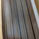 LARWORKS WPC Slat Wall Panels 16 Pack 48" x 6", Waterproof Fluted Wall Paneling, Accent 3D Wall Panel for Wall Decor, Bathroom, Bedroom, Office - Low Grille Walnut (Cover Approx.32 sq.ft)