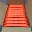 TENKAIWICK 18 Inch 10 Pack Traffic Cones, Collapsible Safety Cones, Multi Purpose Pop-up Cones with Reflective Collar, Orange Cones for Parking lot, Driveway, Driving Training etc