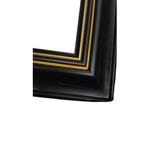 23" x 19" Black & Gold Frame