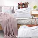 YVPSI Dust Bags for Handbags, Purses Dust Cover Bag for Shoes Boots Cloth Luggage, Silk Dustproof Drawstring Bag Travel Storage Pouch for Handbags Purse Shoes, 6 Pack