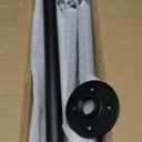 Industrial Pipe Clothing Rack Wall Garment Rack with Pipe Clothes Rails, Multi-Purpose Heavy Duty Clothing Hanging Rods Space-Saving Clothes Bar Organizer Closet (wall clothing rack-2 hanging rods)