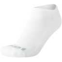 AND1 Men's Athletic Socks - Cushion Comfort No Show Socks (24 Pack) (White)