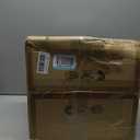 31" Ceiling Fan with Lights, Modern Flush Mount Low Profile Fan with Remote, Black for Bedroom, DWF021-B