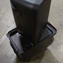 NBVOICE Professional Portable All-in-One Integrated 2-Way PA System Fixed Setup, Suitcase Design w/ 8-Channel Mixer, 2 Speaker Stands, Bluetooth, Mic for Performances, Presentations