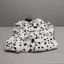 Spooktacular Creations Unisex Adult Dalmatian Pajama Plush with Hat Tail for Dress Up Party Role Play Halloween Costume, Size M