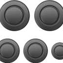 Gas Stove Burner Caps W10832694 for Whirlpool Stove, Cooktop Surface Burner Cap Set of 5, Replacement W10597133 AP5988633 PS11727796 4363154