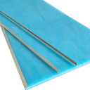 1/8" U Zinc Came for Stained Glass Works Framing, 72ft U Channel Zinc Came (3ft x 24)