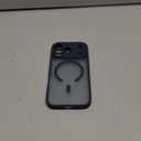 Symcele Designed for iPhone 17 Pro Case, Compatible with MagSafe, [Camera Protection] [15FT Military Drop Protection] Shockproof Translucent Matte Anti-Slip Phone Case, 6.3", Navy Blue