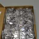 20 Pack Soft Close Cabinet Door Hinges for 1/2" Partial Overlay Cupboard, 100 Degree Opening Angel, Stainless Concealed Kitchen Cabinet Hinges with Mounting Screws and Manual