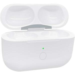 Replacement Wireless Charging Case Compatible with Airpods Pro 2nd & 1st Generation (USB-C), Charger Case Only with Bluetooth Pairing Sync Button - No Earbuds (White) Model 610