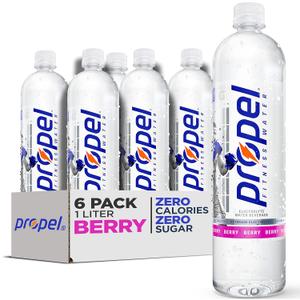 Propel, Berry, 1 Liter (Pack of 6) (EXP 05/22/26)