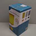 HiBay 17.75 Touch Table Lamp with Charging Station, 3-Way Dimmable 800LM Bedside Lamps with USB-A/USB-C Ports & AC Outlet, Modern White LED Nightstand Light with Beige Linen Shade for Bedroom Office