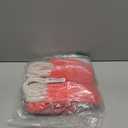 qiqee 50-Packs Red Paper Gift Bags with Handles Bulk 4.5"x2.5"x6" Mini Size Party Favor Bags Multiple Uses