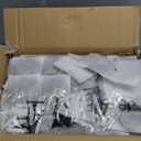 1/2" 40 Pack Floor Flanges Threaded Decorative Plumbing Flange, Malleable Iron Flange Pipe Fittings for DIY Project/Vintage Furniture/Shelving Decoration