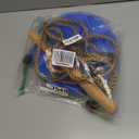 KINSPORY Disc Swing for Kids, Swing Set Accessories, 7FT Height Adjustable Gym Monkey Bars, Hanging Tree Seat for Backyard, Outdoor Play Equipment  Blue