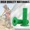 PowerMotr Motorcycle 22mm Universal Grips 7/8" Anti-Slip Rubber Bike Handlebar Waffle Grips Replacement for CRF EXC Motocross Motorcycle Offroad Dirt Pit Bike