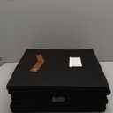 VZFXRD 13 Inch Cube Storage Bin 6 Pack Fabric Basket with Handles and Labels, Cube Storage Organizer for Closet, Bedroom, Living Room, Black