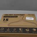 BAGAIL Kids Velvet Hangers 11 Inches Children's Clothes Hangers Non-Slip Baby Hangers for Infant/ Toddler (Grey, 15pack)