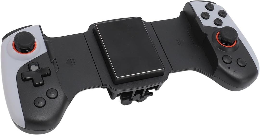 Bluetooth Mobile Game Controller for Android & iOS & Switch, Wire less Telescopic Gamepad with Radiator & Joysticks, M1/M2 Programmable Key, Long Battery Life