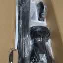 Depuley 52-Inch Ceiling Fans with Lights: Black 3 Blade Flush Mount Low Profile Ceiling Fan for Bedroom - Dimmable Indoor Outdoor Fan with Remote APP Control Ultra Quiet DC Motor Timer