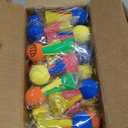 48Pcs Jumping Spring Rockets Launchers Fidget Emoticon Popper Toys for Kids Party Favors,Valentine Day Birthday Return Gifts,Goodie Bags Pinata Stuffers,Classroom Treasure Box Prizes Bulk