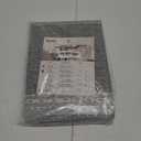 Vonabem 100% Waterproof Rectangle PVC Tablecloths, Vinyl Tablecloth with Flannel Backing, Wipeable Plastic Table Cover for Dinning, Picnic, Indoor and Outdoor(Grey,60"x84")