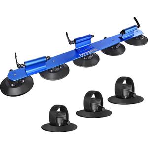 ROCKBROS Suction Cup Bike Rack Quick Release Aluminium Alloy for 3 Bikes