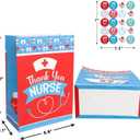 4 x Fancy Land Nurses Week Gift Bags Thank You Nurses 18 Goody Bags Nurse Appreciation Healthcare Party Supplies Cute