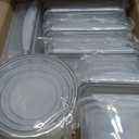 28 Pieces Food Storage Containers with Lids EXTRA LARGE Freezer Containers for Food BPA-Free Meat Fruit Vegetables Plastic Containers with lids Storage Airtight Leak-Proof Food Boxes for Kitchen