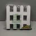 MoDooris 12Pcs Christmas Tree Fences White Wooden Picket Fence Thick Xmas Tree Fence Decorations Wood Gate Barrier for Kids Dogs Pet Guard Christmas Holiday Wedding Home Garden Party Decor, 12" x 12"