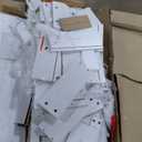 Makeup Vanity With Lights in 3-Colors, Vanity Desk with Large Mirror, Drawers and Shelves, White