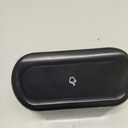 Ginsco 2 Pack Mini Car Garbage Can with Lid, Small Car Garbage Can, Cute Leakproof ABS Garbage Bin, Cars Accessories for Interior, Garbage Bin for Car, Home, Office with 120pcs Garbage Bags Black