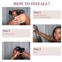 2 x SUYIAPIY Boho Braiding Hair - Deep Wave, Wet & Wavy, 80g, 18 inch (1B/30#, Deep Water Wave, Curly)