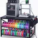 AHOWPD 3D Printer Stand with Filament Storage, Heavy Duty 3D Printer Table