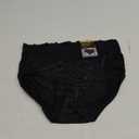 Bali Women's Brief Underwear, Passion For Comfort Women's Panties, Seamless Brief Underwear for Women (Size 7, Black Lace)