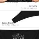 Cotton G-String Thongs for Women Underwear Breathable Stretch Low Rise Panties T-back Sexy Ladies 8 Pack (S)