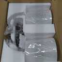 2-Lights Fabric Wall Sconces Antique Brushed Brass Wall Lights with Melted Candle Classic Mid Century Wall Lamp for Hallway Vanity Bedside Doorway, UL Listed