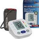 SmartHeart Blood Pressure Monitor | Wide Range Arm Cuff | 2-Person Memory | 198 Total Reading Storage | Excessive Movement Indicator | Easy to Use Automatic Inflation and Deflation