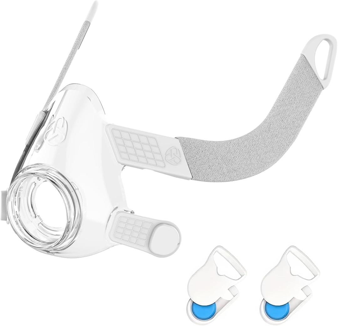 AirFit F20 Frame for Full Face Mask - Upgrade Durable Frame with 2 Clips - Compatible with F20 Full Face CPAP Mask System - Enhanced Comfort for Sleep Apnea Therapy