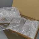 Acrylic Cocktail Napkin Holder for Table, Clear Beverage Napkin Holder Square Rectangle for Dinner, Kitchen, Bathroom, Restaurant, Bar (6 Pieces, 5.5 x 5.5 Inch)