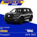 3 wipers Replacement for 2019-2023 Honda passport, Windshield Wiper Blades Original Equipment Replacement - 26"/24"/16" (Set of 3) U/J HOOK