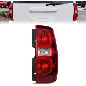 Tail Lights Assembly Fit for 2007-2014 07-14 Chevrolet Chevy Tahoe/Suburban 1500 2500 Rear Brake Lamps Replaces Passenger Side