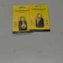 2 Pack Combination Padlock, 4 Digit Resettable Padlock with Keys, Combo Lock for School, Gym Locker, Employee Locker, Hasp Storage, Fence, Gate