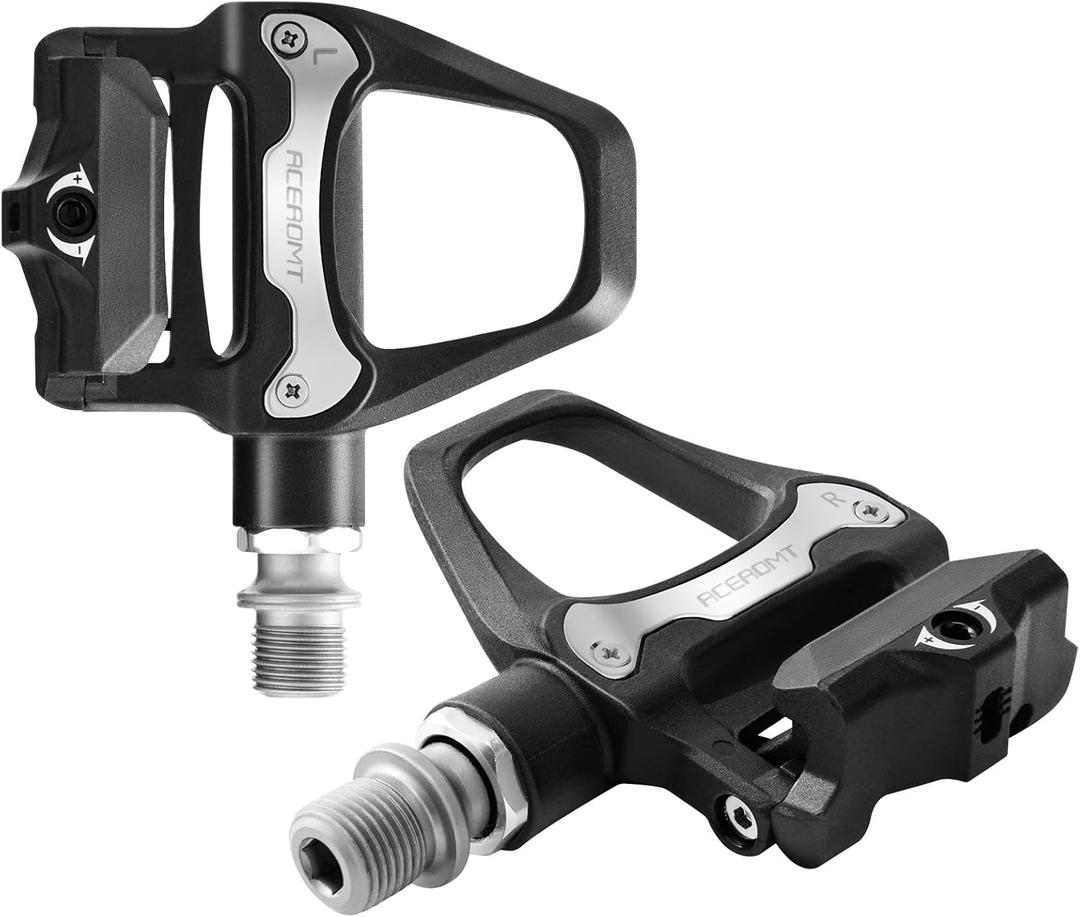 SPD Pedals, Bicycle Pedals, Road Bike Pedals, Clipless Pedals, Peloton Pedal, SPD SL Pedals, Clip in Cycling Pedals, Premium Replacement Accessories Gift