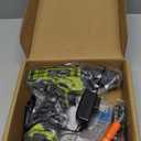 PULITUO 12V Green Cordless Drill Set - Power Drill Kit with Battery and Charger, 3/8-Inch Keyless Chuck, Built-in LED, 21+1 Torque Setting