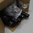 MERJULAN Black Extra Long Curtain Rods 240 Inches for Windows - Heavy Duty Drapery Rods with Adjustable Rods and Ball Finials - Ideal Room Divider and Outdoor Rod,32"-240"